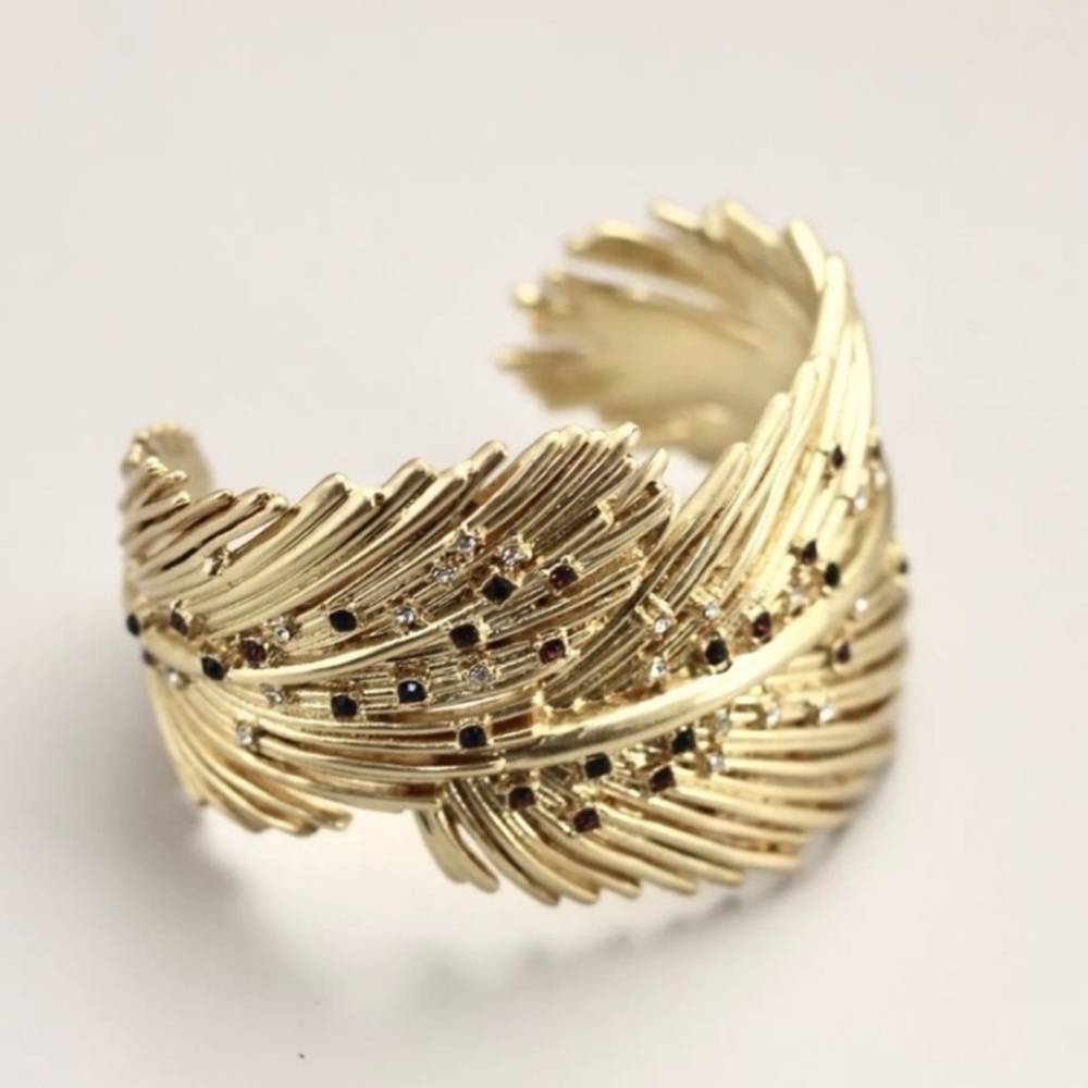 India Hicks Wild Feather Cuff
